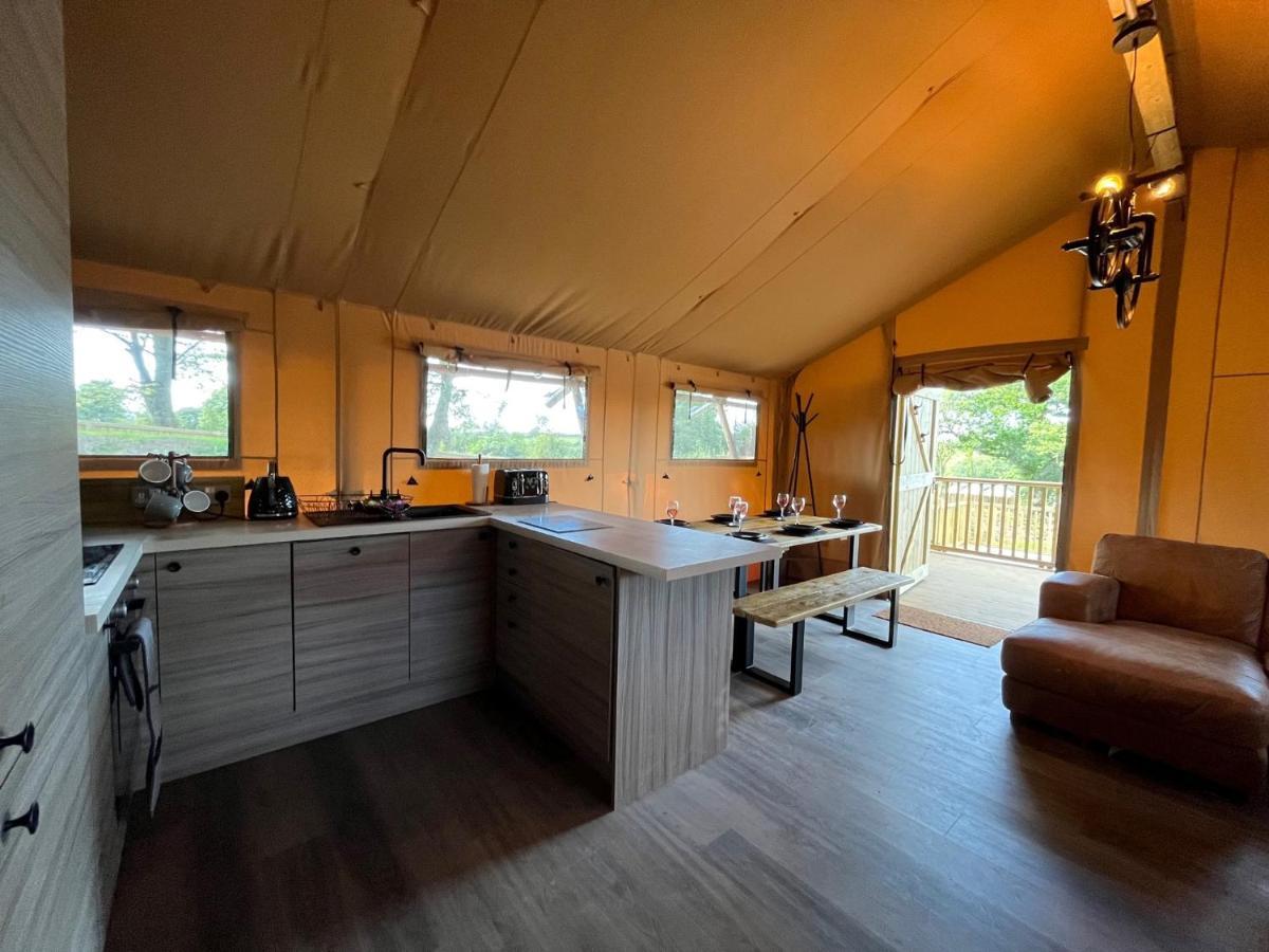 Aladdin Safari Tent Tenby Exterior foto